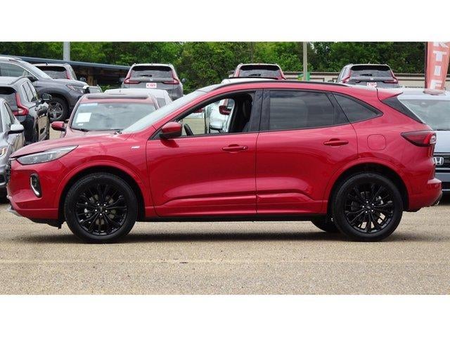 2023 Ford Escape ST-Line Elite in Red — front three-quarter view