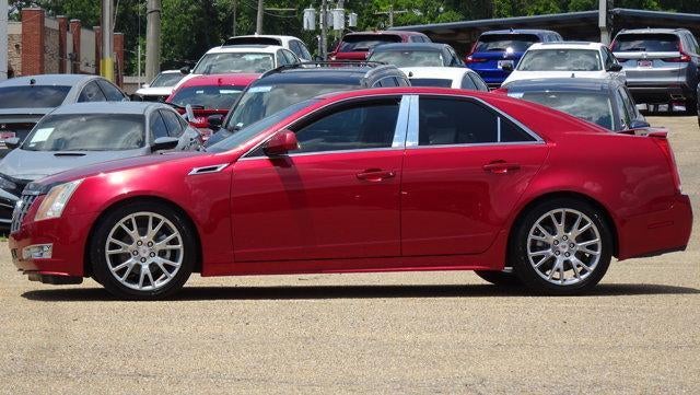 2012 Cadillac CTS Premium in Crystal Red Tintcoat — front three-quarter view