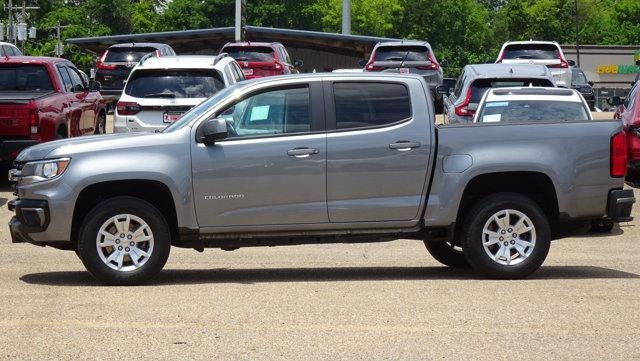 2022 Chevrolet Colorado 2WD LT in Satin Steel Metallic — front three-quarter view