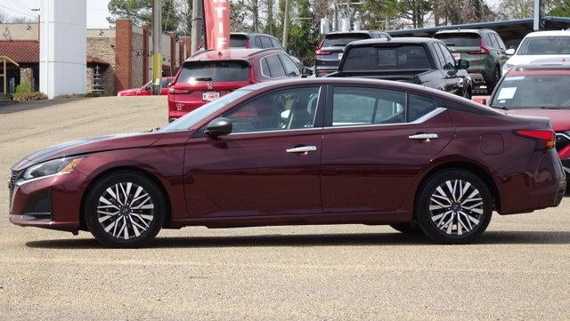 2024 Nissan Altima 2.5 SV in Red — front three-quarter view