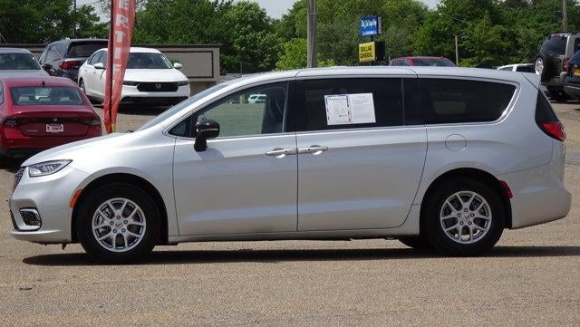2024 Chrysler Pacifica Touring L in Silver — front three-quarter view