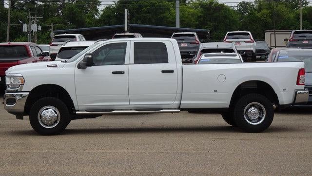 2024 RAM 3500 Tradesman in White — front three-quarter view