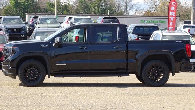 2025 GMC Sierra 1500 Elevation in Onyx Black — front three-quarter view