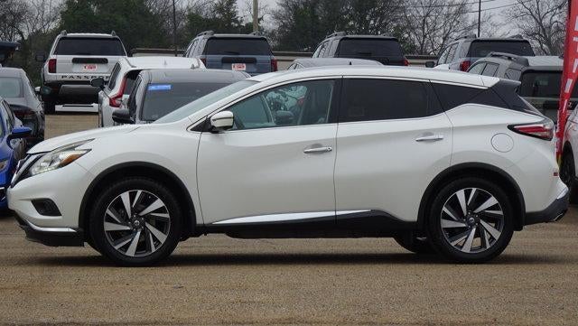 2017 Nissan Murano Platinum in White — front three-quarter view