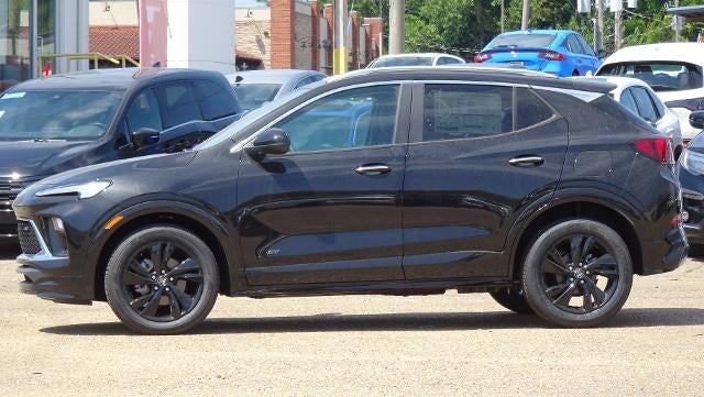 2026 Buick Encore GX Sport Touring in Ebony Twilight Metallic — front three-quarter view