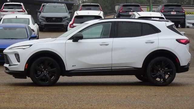 2026 Buick Envision Sport Touring in Iridescent White Tricoat — front three-quarter view