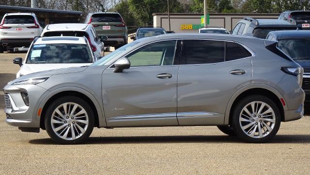2026 Buick Envision Avenir in Moonstone Gray Metallic — front three-quarter view