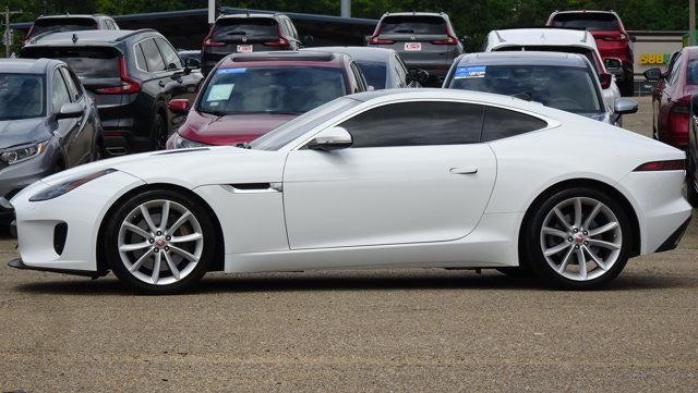 2019 Jaguar F-TYPE P300 in White — front three-quarter view